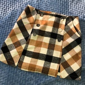 COPY - Plaid Button Skirt